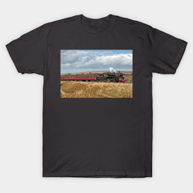 BR Standard Class 4MT Steam Locomotive T-Shirt by SteveHClark